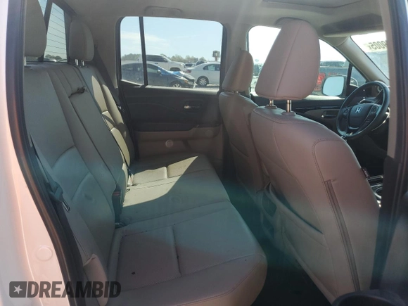 2019 Honda Ridgeline RTL-E with VIN 5FPYK3F72KB021673, listed as a Copart auction lot 50599005 with 65,469 mi miles and Salvage title. Bid and sale history available at DreamBid. Image 10.