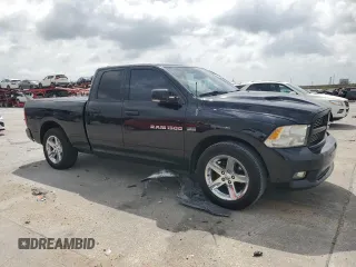 2012 Ram 1500 Sport with VIN 1C6RD6HT8CS306389, listed as a Copart auction lot 60172195 with 427,651 mi miles and Salvage title. Bid and sale history available at DreamBid. Image 4.