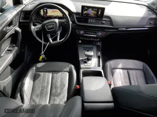 2020 Audi Q5 Premium Plus with VIN WA1BNAFY0L2076155, listed as a Copart auction lot 45599985 with 41,366 mi miles and Salvage Title. Bid and sale history available at carsss.com. Image 8.