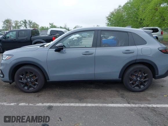 2024 Honda HR-V Sport with VIN 3CZRZ2H57RM735474, listed as a IAAI auction lot 42169311 with 12,001 mi miles and . Bid and sale history available at DreamBid. Image 14.
