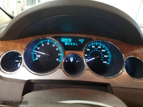 2009 Buick Enclave CXL with VIN 5GAEV23DX9J140812, listed as a Copart auction lot 49400505 with 99,619 mi miles and Clean Title. Bid and sale history available at carsss.com. Image 9.