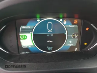 2018 Chevrolet Bolt EV Premier with VIN 1G1FX6S09J4122445, listed as a Copart auction lot 55230635 with 33,569 mi miles and Salvage title. Bid and sale history available at DreamBid. Image 9.