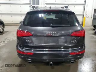 2015 Audi Q5 Premium Plus with VIN WA1LFAFP2FA024061, listed as a Copart auction lot 51089535 with 124,676 mi miles and Salvage Title. Bid and sale history available at carsss.com. Image 6.