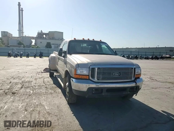 1999 Ford F-350 with VIN 1FTWX32F6XED54952, listed as a Copart auction lot 57676805 with 146,544 mi miles and Salvage title. Bid and sale history available at DreamBid. Image 13.