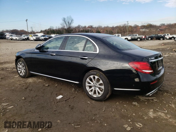 2018 Mercedes-Benz E-Class E 300 with VIN WDDZF4KB0JA485642, listed as a Copart auction lot 64412002 with 25,100 mi miles. Bid and sale history available at carsss.com. Image 2.