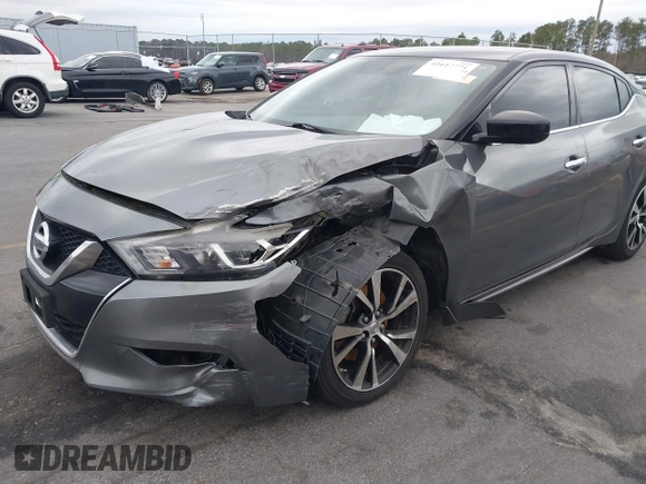 2018 Nissan Maxima SV with VIN 1N4AA6APXJC400203, listed as a IAAI auction lot 41617771 with 107,366 mi miles and . Bid and sale history available at DreamBid. Image 6.