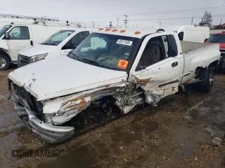1999 Dodge Ram 3500 with VIN 1B7MF336XXJ546066, listed as a Copart auction lot 45371495 with 0 mi miles and Salvage Title. Bid and sale history available at carsss.com. Image 1.