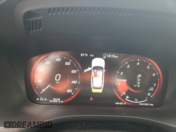 2019 Volvo XC60 Momentum with VIN LYVA22RK0KB219092, listed as a Copart auction lot 76661164 with 64,104 mi miles and Salvage title. Bid and sale history available at DreamBid. Image 9.