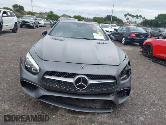 2018 Mercedes-Benz SL 550 with VIN WDDJK7DA8JF053558, listed as a IAAI auction lot 41362569 with 68,339 mi miles and . Bid and sale history available at DreamBid. Image 6.