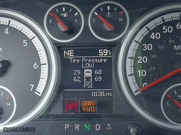 2010 Dodge Ram 1500 SLT with VIN 1D7RV1CT7AS231333, listed as a IAAI auction lot 41694932 with 111,311 mi miles. Bid and sale history available at carsss.com. Image 16.