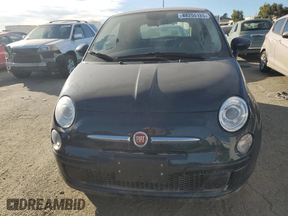 2014 FIAT 500 Pop with VIN 3C3CFFAR4ET275770, listed as a Copart auction lot 88255185 with 0 mi miles and Clean Title. Bid and sale history available at carsss.com. Image 5.