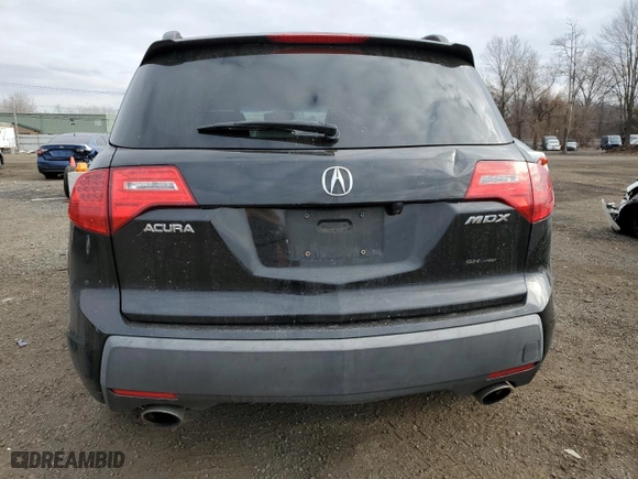 2008 Acura MDX Tech/Pwr Tail Gate with VIN 2HNYD28698H553744, listed as a Copart auction lot 87820155 with 210,969 mi miles and Salvage Title. Bid and sale history available at carsss.com. Image 6.