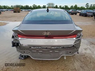2024 Hyundai Elantra SEL with VIN KMHLM4DG5RU693830, listed as a Copart auction lot 56229385 with 23,682 mi miles and Salvage title. Bid and sale history available at DreamBid. Image 6.