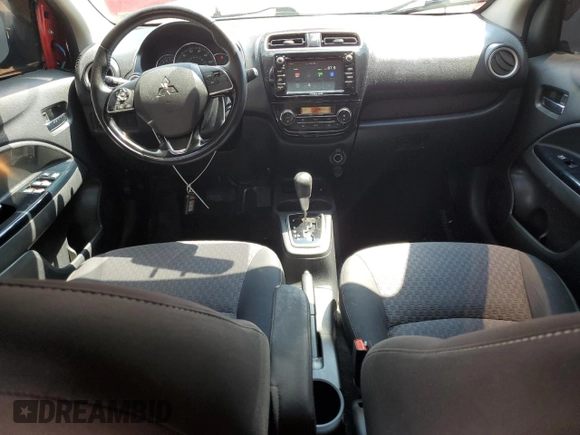 2018 Mitsubishi Mirage SE with VIN ML32A4HJ4JH005329, listed as a Copart auction lot 46583765 with 82,883 mi miles and Salvage title. Bid and sale history available at DreamBid. Image 8.