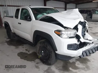 2020 Toyota Tacoma SR with VIN 3TYSX5ENXLT001748, listed as a IAAI auction lot 42016107 with 38,854 mi miles and . Bid and sale history available at DreamBid. Image 1.