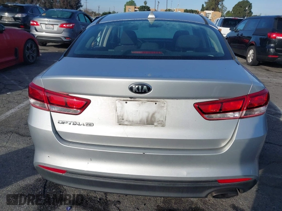 2017 Kia Optima LX with VIN 5XXGT4L34HG148794, listed as a IAAI auction lot 41586664 with 70,723 mi miles. Bid and sale history available at carsss.com. Image 16.