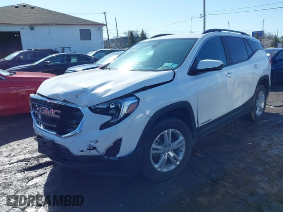 2021 GMC Terrain SLE with VIN 3GKALTEV9ML383306, listed as a IAAI auction lot 41822933 with 28,979 mi miles and . Bid and sale history available at carsss.com. Image 17.