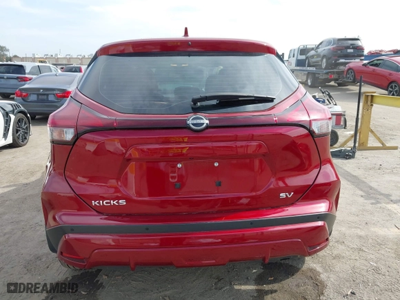 2023 Nissan Kicks SV with VIN 3N1CP5CV0PL476441, listed as a IAAI auction lot 42012895 with 20,285 mi miles. Bid and sale history available at carsss.com. Image 17.