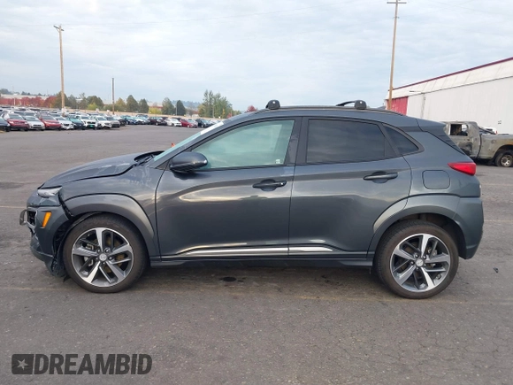 2020 Hyundai Kona Limited with VIN KM8K3CA54LU408862, listed as a IAAI auction lot 40573449 with 34,875 mi miles. Bid and sale history available at carsss.com. Image 14.
