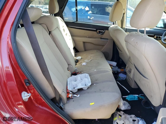 2011 Hyundai Santa Fe GLS with VIN 5XYZGDAB3BG063701, listed as a Copart auction lot 50122635 with 198,087 mi miles and Clean Title. Bid and sale history available at carsss.com. Image 10.