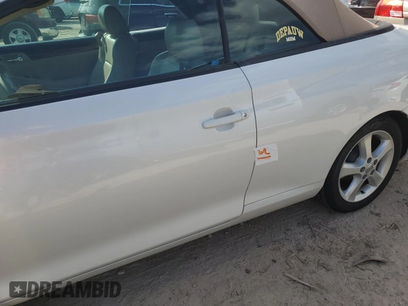 2006 Toyota Solara SE with VIN 4T1FA38P86U068795, listed as a Copart auction lot 75566244 with 124,457 mi miles and Non Repairable. Bid and sale history available at DreamBid. Image 12.