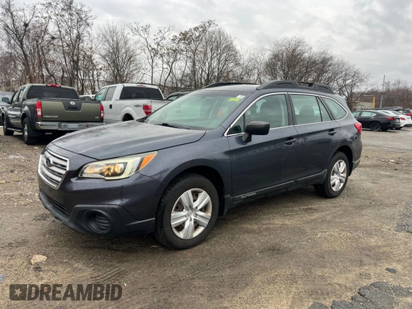 2015 Subaru Outback 2.5i with VIN 4S4BSAAC3F3233343, listed as a Copart auction lot 43870535 with 213,995 mi miles and Clean title. Bid and sale history available at DreamBid. Image 2.