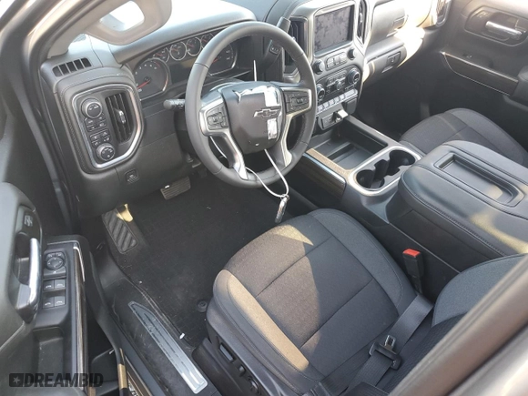 2022 Chevrolet Silverado 1500 LTD RST with VIN 1GCUYEEDXNZ160649, listed as a Copart auction lot 44158215 with 45,067 mi miles and Salvage Title. Bid and sale history available at carsss.com. Image 8.