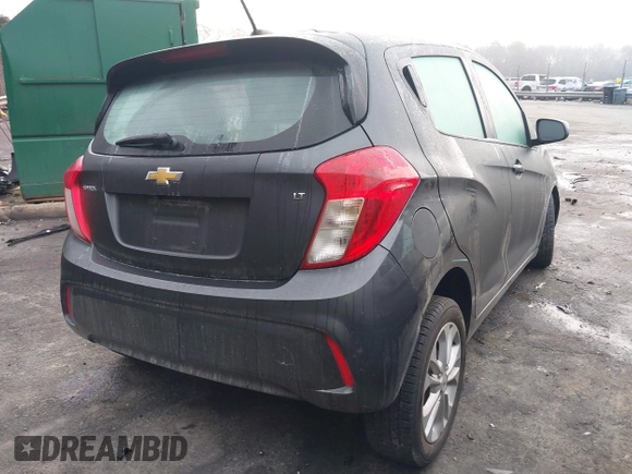 2022 Chevrolet Spark 1LT with VIN KL8CD6SA4NC017327, listed as a IAAI auction lot 41105878 with 82,210 mi miles. Bid and sale history available at carsss.com. Image 4.