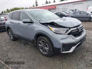 2021 Honda CR-V EX-L with VIN 2HKRW2H81MH646331, listed as a IAAI auction lot 42139416 with 24,599 mi miles and . Bid and sale history available at DreamBid. Image 1.