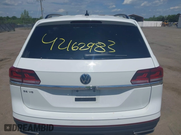 2023 Volkswagen Atlas SE with VIN 1V2JR2CA6PC530345, listed as a IAAI auction lot 42162983 with 18,535 mi miles and . Bid and sale history available at DreamBid. Image 16.