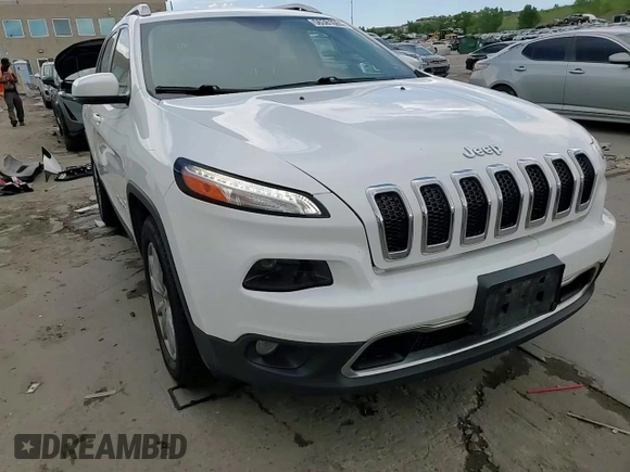 2018 Jeep Cherokee Limited with VIN 1C4PJMDX9JD555520, listed as a Copart auction lot 56381665 with 136,534 mi miles and Salvage title. Bid and sale history available at DreamBid. Image 15.