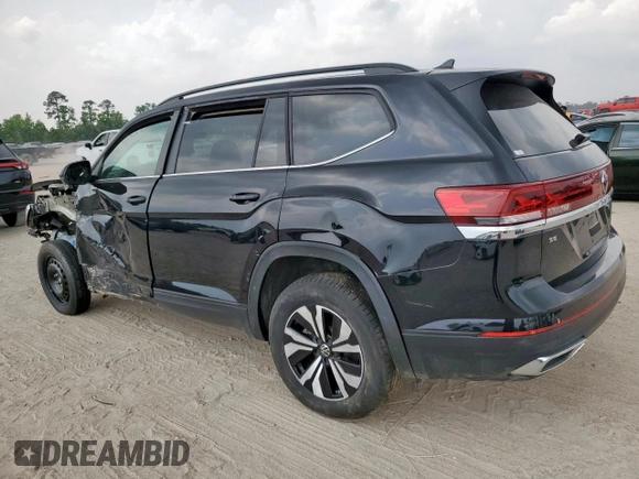 2024 Volkswagen Atlas SE z VIN 1V2LR2CA4RC580463, wystawiony jako Copart lot #58002775 z przebiegiem 300 mil mil oraz Szkoda całkowita • Salvage title. Historia ofert i sprzedaży dostępna na DreamBid. Obrazek 2.
