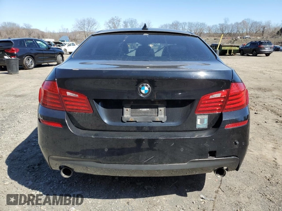 2015 BMW 5 Series 535i xDrive with VIN WBA5B3C55FD545117, listed as a Copart auction lot 51790345 with 86,456 mi miles and Salvage Title. Bid and sale history available at carsss.com. Image 6.