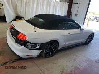 2018 Ford Mustang EcoBoost Premium with VIN 1FATP8UHXJ5165104, listed as a Copart auction lot 47358885 with 27,137 mi miles and Salvage title. Bid and sale history available at DreamBid. Image 3.