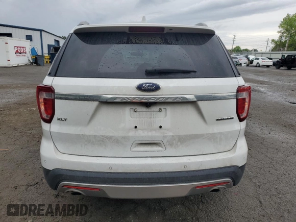2016 Ford Explorer XLT with VIN 1FM5K7D8XGGB94333, listed as a Copart auction lot 48864075 with 159,467 mi miles and Salvage Title. Bid and sale history available at carsss.com. Image 6.