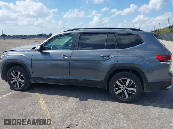 2022 Volkswagen Atlas SE with VIN 1V2DP2CA9NC542764, listed as a IAAI auction lot 42169444 with 33,506 mi miles and . Bid and sale history available at DreamBid. Image 14.