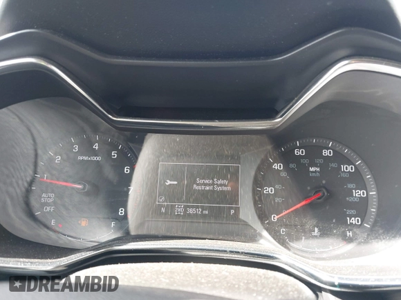 2022 Chevrolet TrailBlazer LT with VIN KL79MRSL9NB058429, listed as a IAAI auction lot 40587535 with 36,512 mi miles. Bid and sale history available at carsss.com. Image 7.