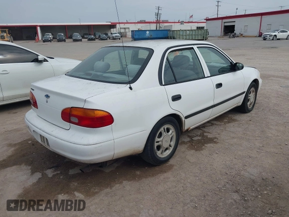 1999 Chevrolet Prizm z VIN 1Y1SK5487XZ439374, wystawiony jako IAAI lot #41746472 z przebiegiem 152 674 mil mil oraz . Historia ofert i sprzedaży dostępna na DreamBid. Obrazek 4.