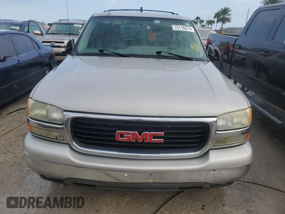 2004 GMC Yukon XL SLT with VIN 1GKEC16Z64J201494, listed as a Copart auction lot 75116274 with 201,386 mi miles and Salvage Title. Bid and sale history available at carsss.com. Image 5.