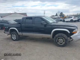 2004 Dodge Dakota SLT with VIN 1D7HG48N14S503851, listed as a IAAI auction lot 41883437 with 225,505 mi miles. Bid and sale history available at carsss.com. Image 13.