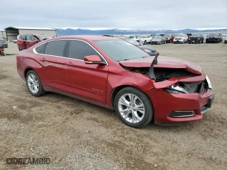 2015 Chevrolet Impala LT with VIN 1G1125S32FU116216, listed as a Copart auction lot 86077514 with 90,484 mi miles and Salvage Title. Bid and sale history available at carsss.com. Image 4.