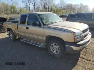 2004 Chevrolet Silverado 1500 Z71 with VIN 2GCEK19T641303720, listed as a Copart auction lot 54622325 with 211,776 mi miles and Clean Title. Bid and sale history available at DreamBid. Image 4.