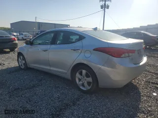 2013 Hyundai Elantra Limited PZEV with VIN 5NPDH4AE3DH269890, listed as a Copart auction lot 52039115 with 196,215 mi miles and Salvage Title. Bid and sale history available at carsss.com. Image 2.