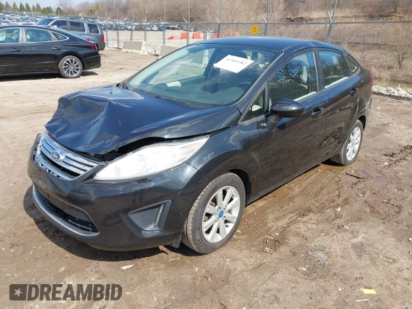 2011 Ford Fiesta SE with VIN 3FADP4BJ1BM232591, listed as a IAAI auction lot 41901982 with 159,288 mi miles. Bid and sale history available at carsss.com. Image 2.