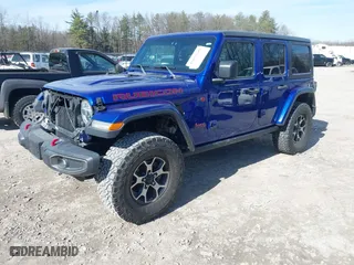 2018 Jeep Wrangler Unlimited Rubicon with VIN 1C4HJXFG7JW301246, listed as a IAAI auction lot 41813205 with 91,921 mi miles. Bid and sale history available at carsss.com. Image 16.