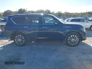 2017 Infiniti QX80 with VIN JN8AZ2NE8H9152064, listed as a IAAI auction lot 41356239 with 100,747 mi miles and . Bid and sale history available at DreamBid. Image 13.