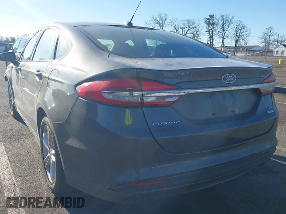 2018 Ford Fusion SE with VIN 3FA6P0HD8JR283073, listed as a IAAI auction lot 41823858 with 61,290 mi miles. Bid and sale history available at carsss.com. Image 3.