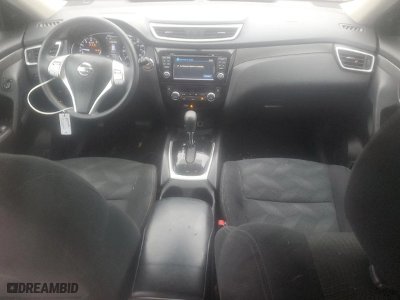 2015 Nissan Rogue S with VIN 5N1AT2MT7FC834345, listed as a Copart auction lot 44982395 with 208,848 mi miles and Salvage Title. Bid and sale history available at carsss.com. Image 8.