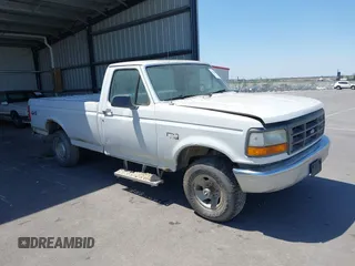 1994 Ford F-150 with VIN 1FTEF14H6RLA55008, listed as a IAAI auction lot 42218481 with 122,493 mi miles and . Bid and sale history available at DreamBid. Image 1.