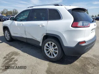 2019 Jeep Cherokee Latitude with VIN 1C4PJLCB5KD392852, listed as a Copart auction lot 50392035 with 80,116 mi miles and Salvage Title. Bid and sale history available at carsss.com. Image 2.